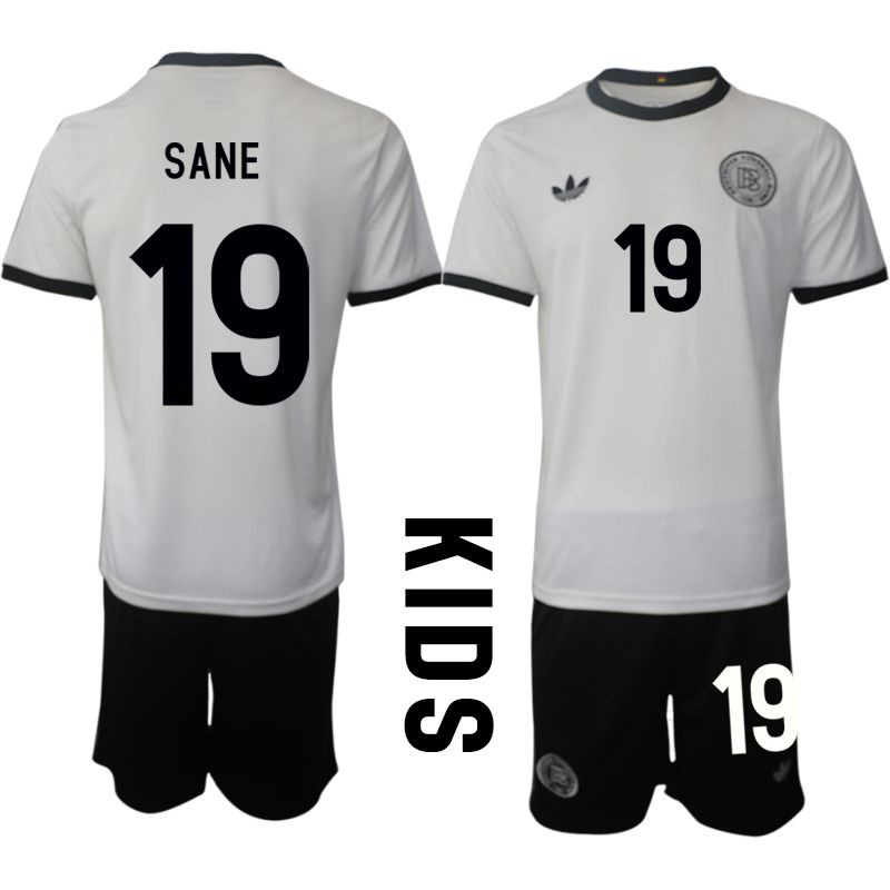 Youth 2025-2026 Season Germany home white #19 Soccer Jersey